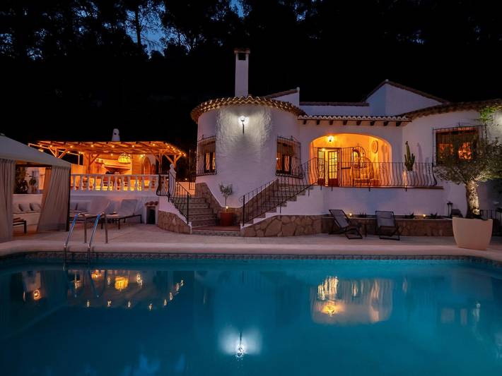 Villa Vista en Alcalalí con piscina y vistas in Alcalalí, Costa Blanca