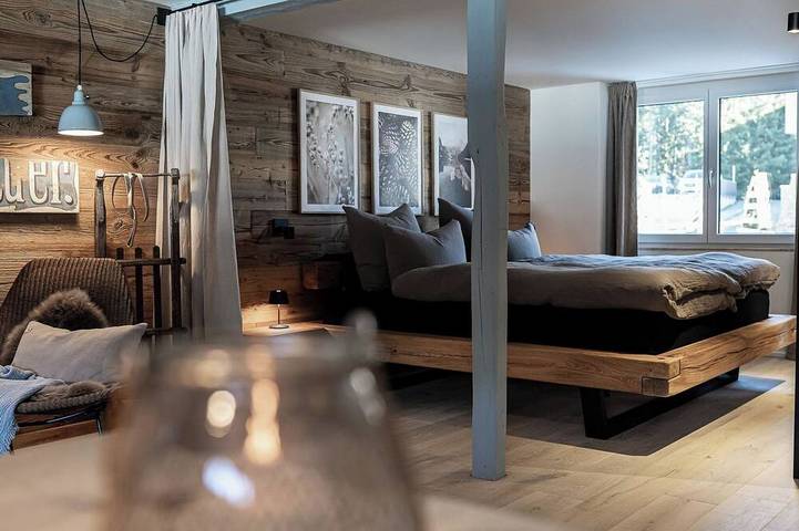 Ganze Wohnung, Loft am See Appartement/Fewo, Dusche und Bad, Wc, Wohn-/Schlafraum Loft Am See in Arosa, Plessur Alpen