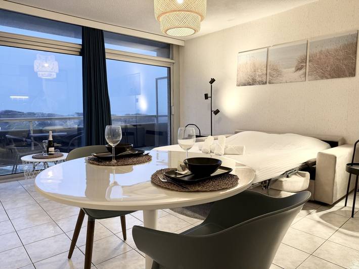 Gîte pour 2 personnes, avec balcon en Mer du Nord (Belgique) - 3