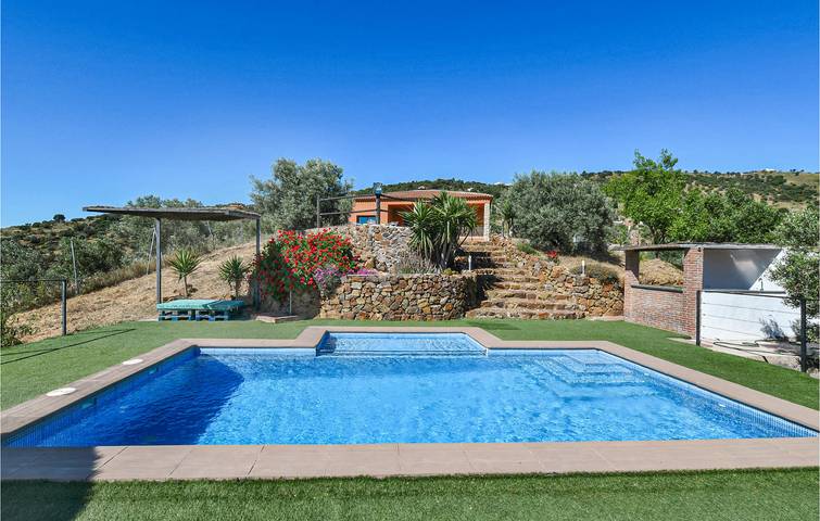 Apartamento con aire acondicionado y terraza junto a la piscina cerca de El Gastor in El Gastor, Pueblos Blancos