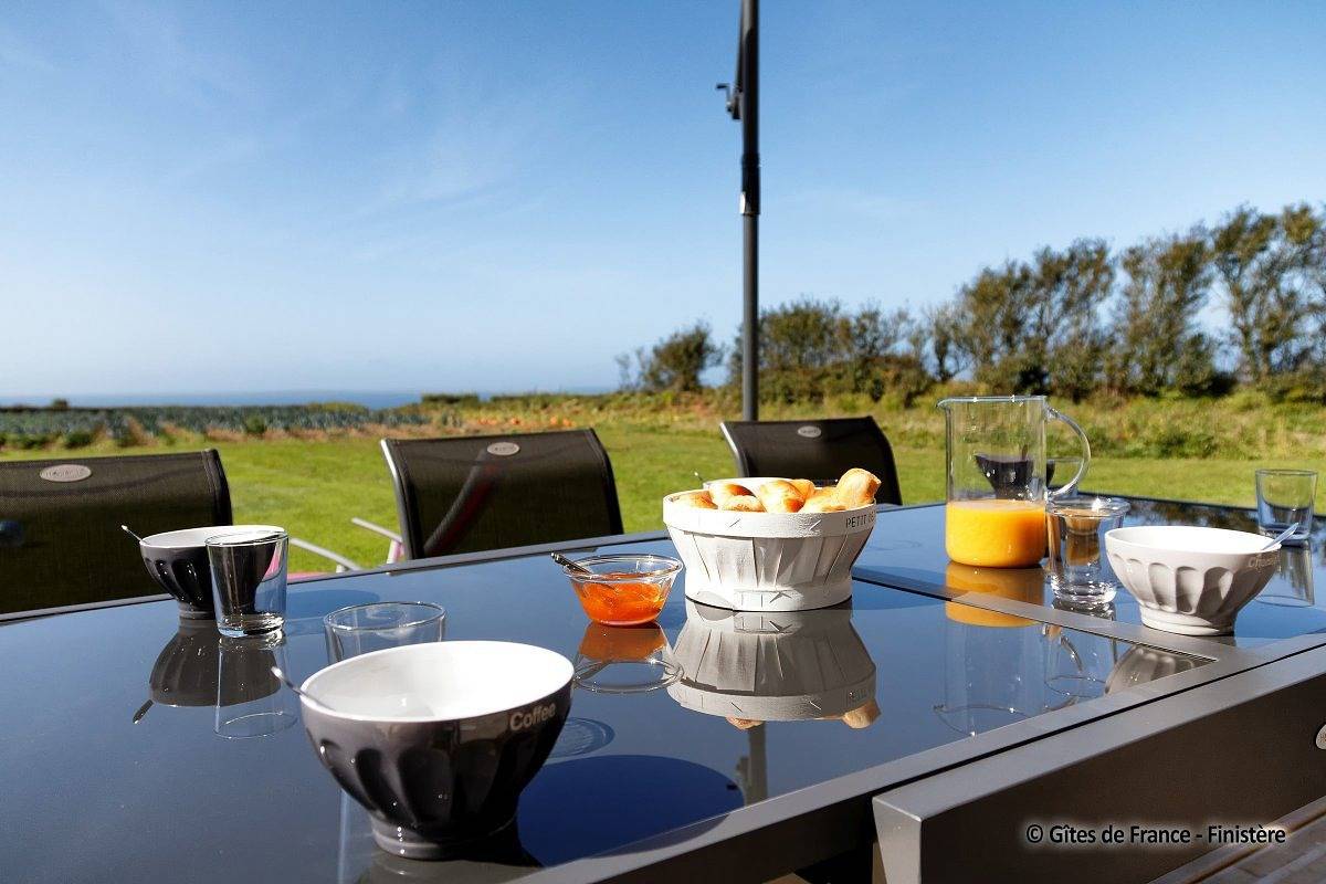 Gîte für 6 Personen mit Terrasse in Le Conquet, Brest und Umgebung