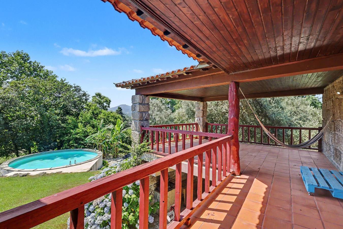 Ferienhaus 'Casa Nova das Oliveiras' mit Bergblick, Wlan und Klimaanlage in Verim, Friande e Ajude, Braga Distrikt