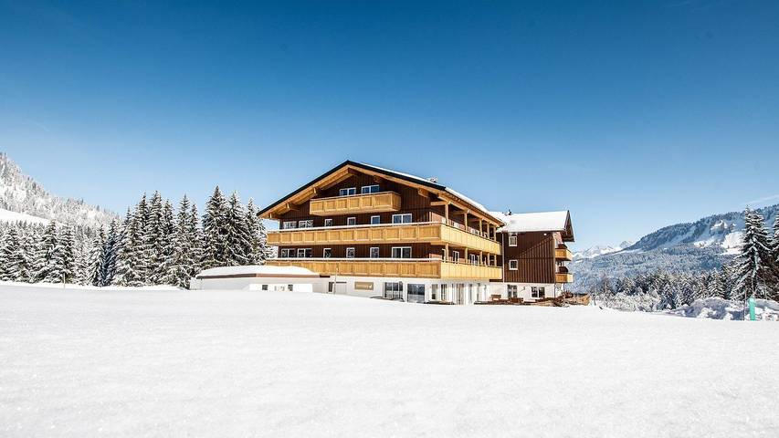 Hütte für 3 Personen, mit Garten und Sauna, mit Haustier im Kleinwalsertal