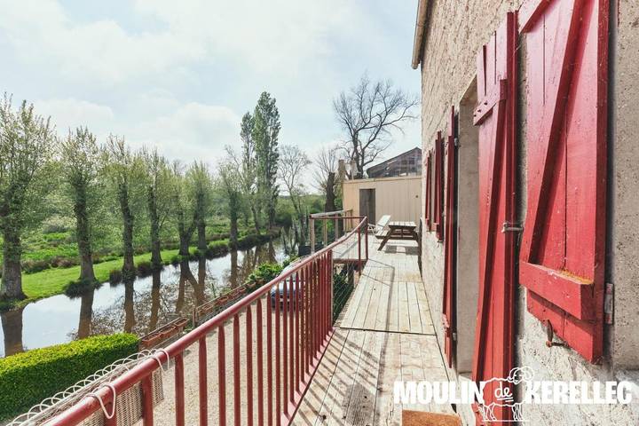 Gîte pour 6 personnes, avec jardin et vue à Plougoulm - 4