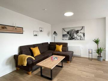 Ferienwohnung für 3 Personen, mit Terrasse und Garten in Ditzum