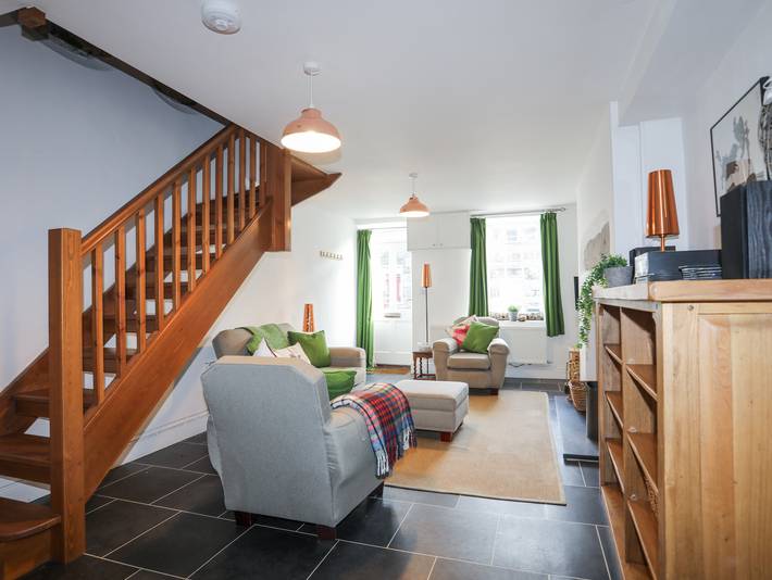 Quarryman's cottage in Beddgelert, Snowdonia