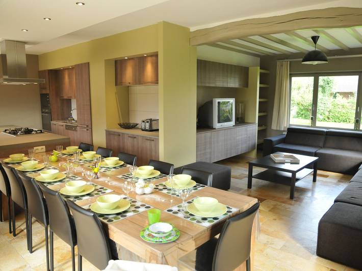 Location de vacances pour 15 personnes, avec jardin et terrasse, adapté aux familles au Province de Luxembourg - 3