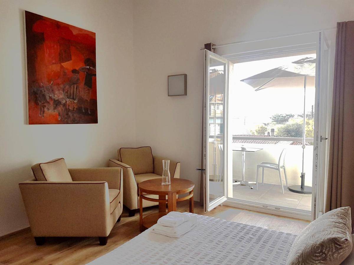 Deluxe Double Room with Balcony in Le Phare (Biarritz), Biarritz
