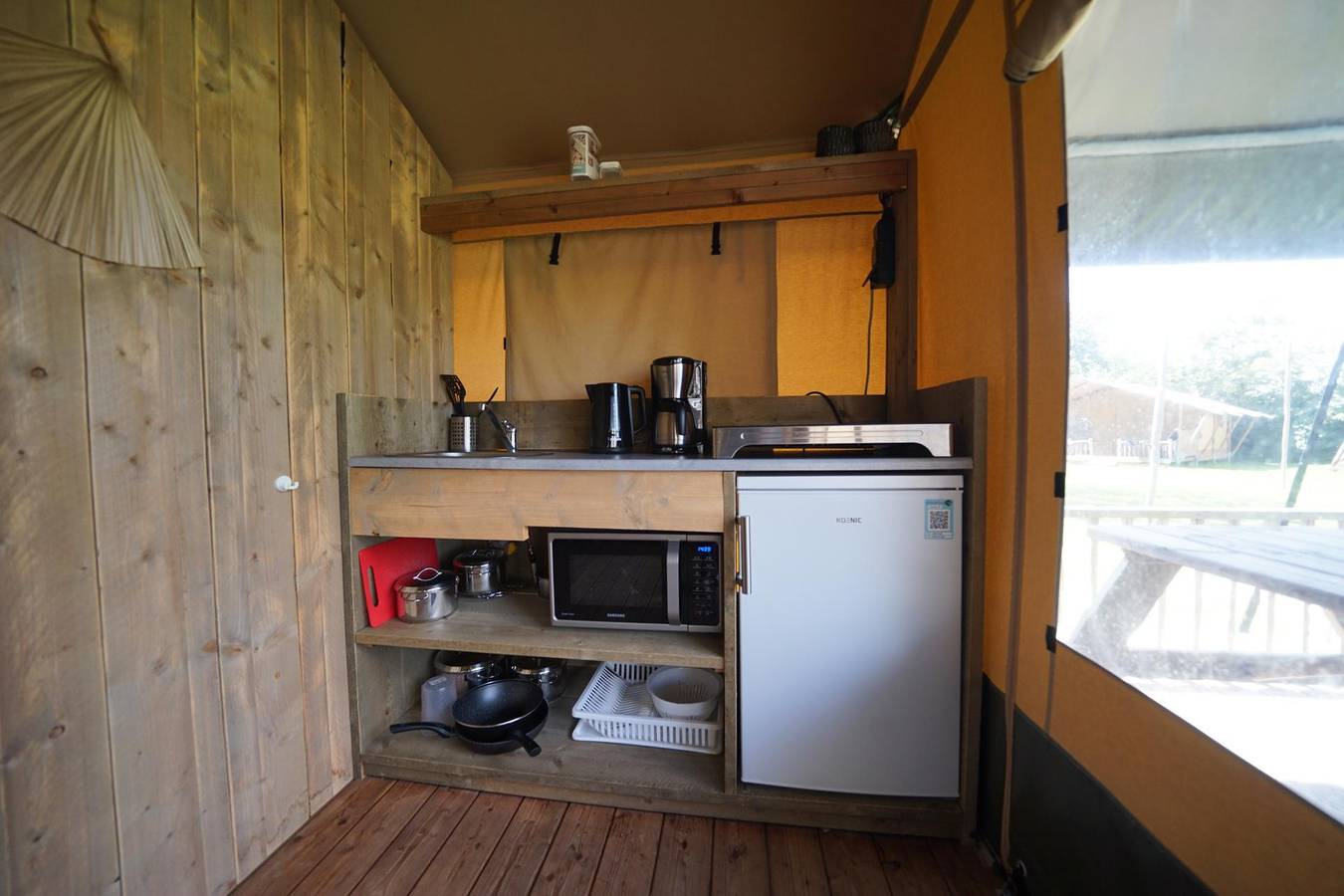 Europarcs Molengroet — Lodgetent 6 in Noord-Scharwoude, Niederländische Nordsee