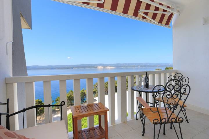 Ferienwohnung für 2 Personen, mit Balkon/Terrasse