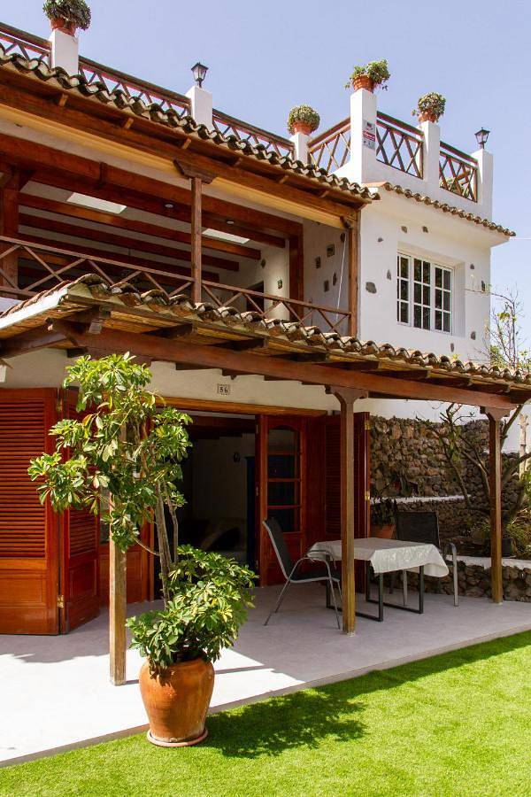 Casa rural para 6 personas, con Balcón y Terraza además de Jardín y Vistas en Valleseco - 3
