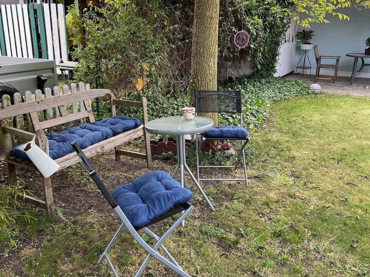 Ganze Ferienwohnung, Pausenhof Ferienwohnungen - Wohnung Maritim tu Hus in Meiersberg, Stettiner Haff