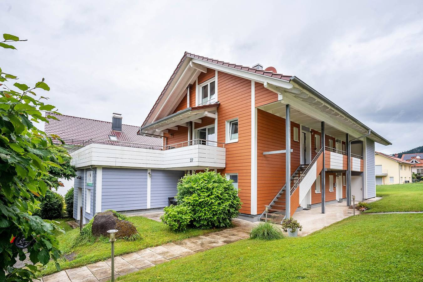 Ganze Wohnung, Ferienwohnung 'Teufelsmühlblick' mit Bergblick, Balkon und Wi-Fi in Loffenau, Nordschwarzwald