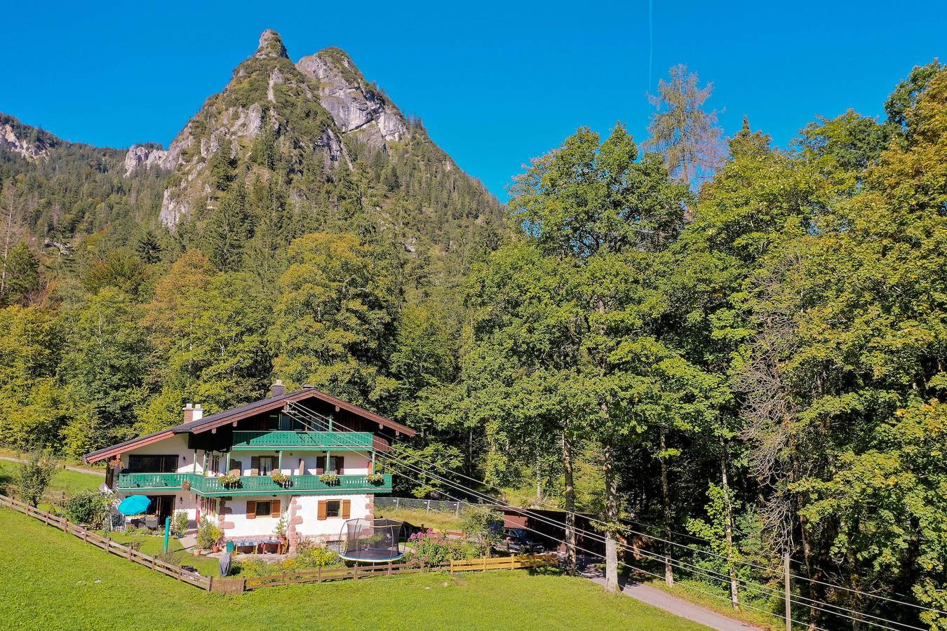 Ganze Ferienwohnung, Ferienwohnung Haus Seeblick am Königssee - Wohnung Kahlersberg mit separatem Schlafzimmer, Küche, Wohnzimmer, Bad mit Badewanne, Dusche, Wc in Schönau am Königssee, Berchtesgadener Alpen