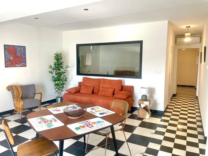 Gîte pour 4 personnes, avec vue et balcon dans Office de Tourisme de Sète - 3