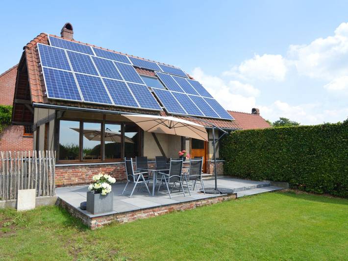 Maison de vacances pour 5 personnes, avec Terrasse ainsi que Jardin et Sauna dans Hainaut