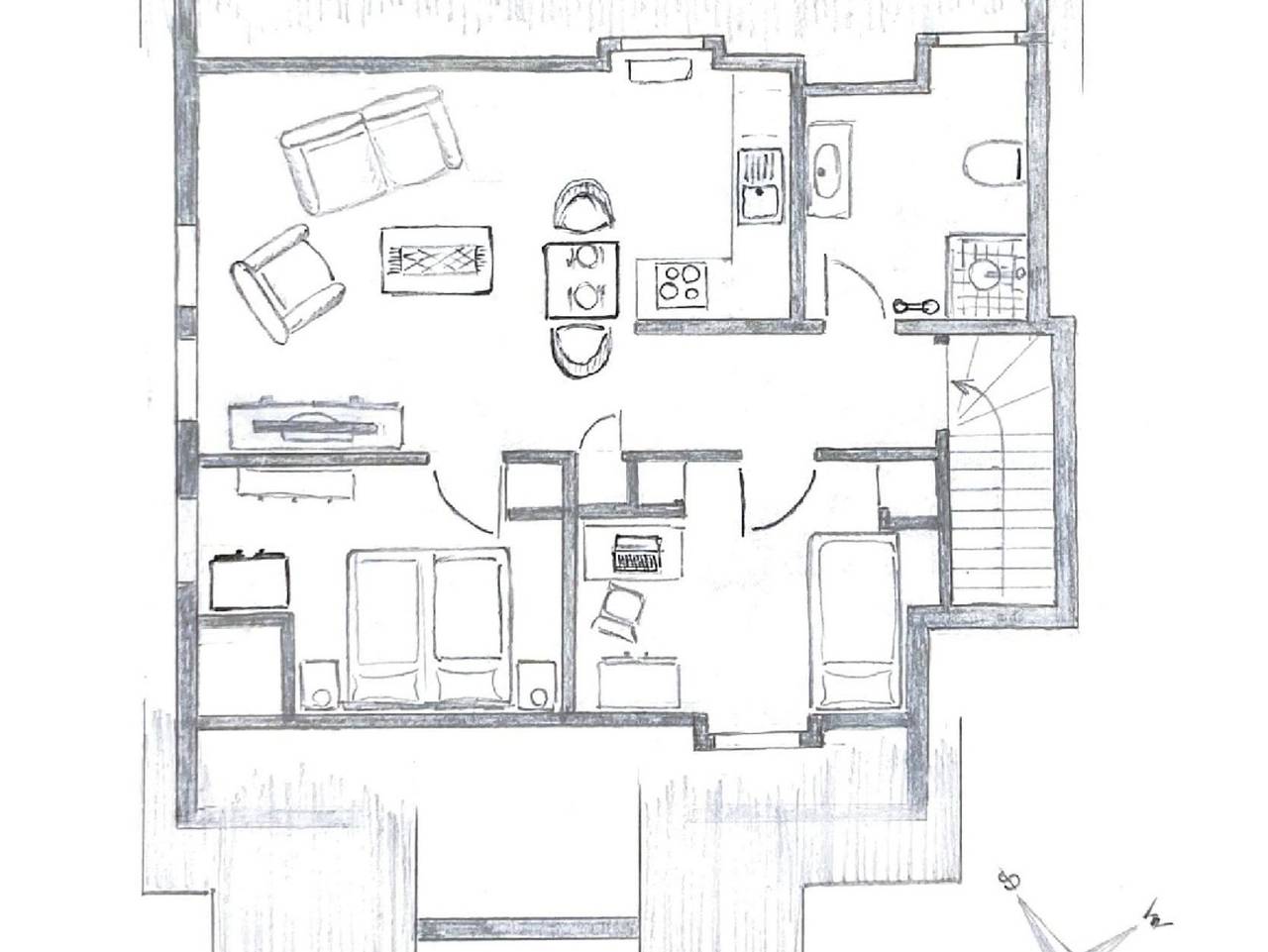 Ganze Ferienwohnung, Dörpstrat 93a - Fewo Reet Suite in Oevenum, Föhr