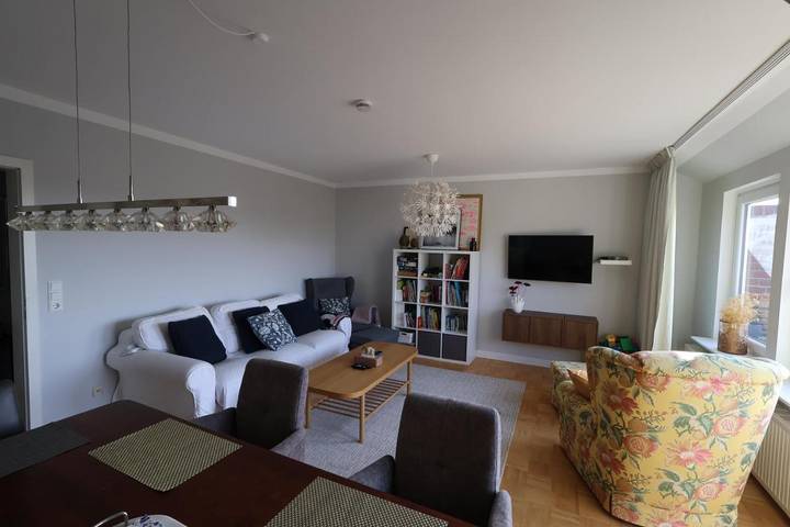 Ferienwohnung für 5 Personen, mit Balkon und Terrasse sowie Ausblick in Verden - 3