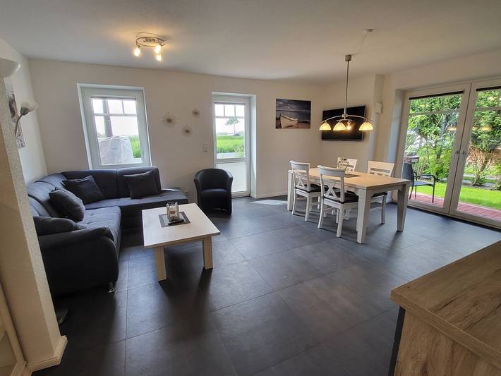 Ferienwohnung für 4 Personen, mit Terrasse und Garten sowie Ausblick in Krummhörn - 4