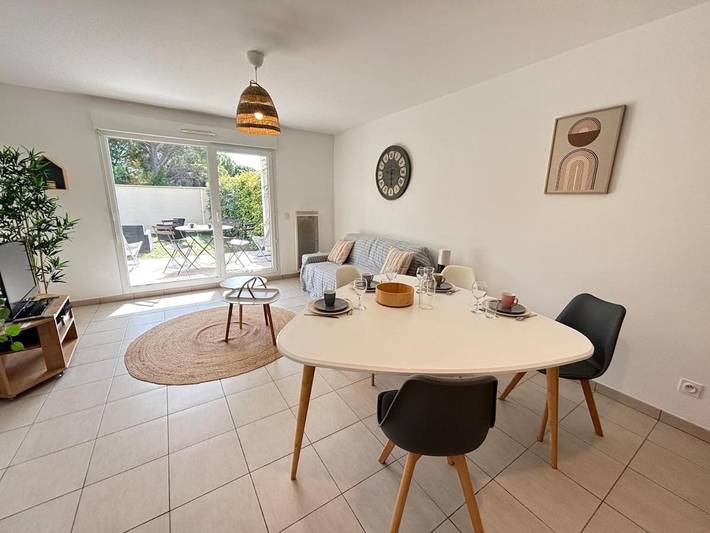 Apartamento de vacaciones para 4 personas, con jardín y terraza - 1