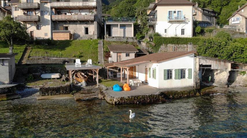 Maison de vacances pour 6 personnes, avec jardin ainsi que vue et vue sur le lac