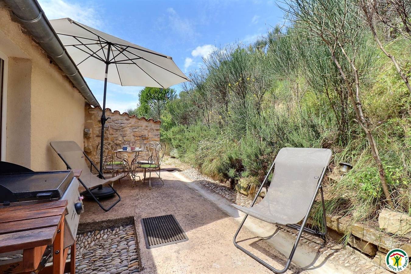 La Bergerie in Crest, Die und Umgebung