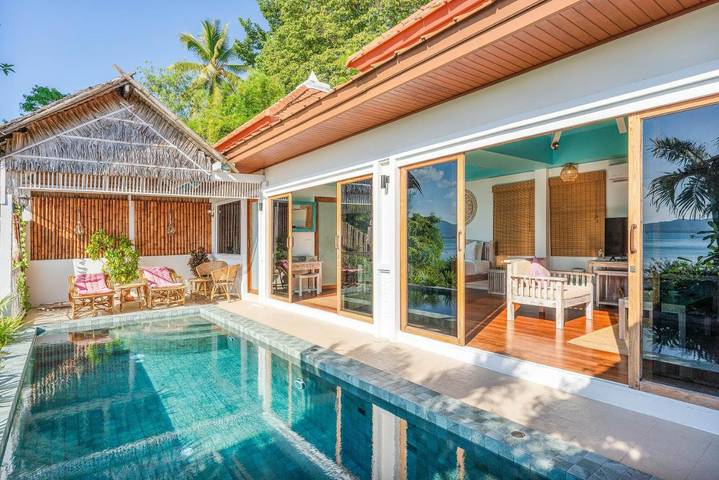 Villa pour 2 personnes, avec jardin ainsi que vue et piscine en Thailande - 3
