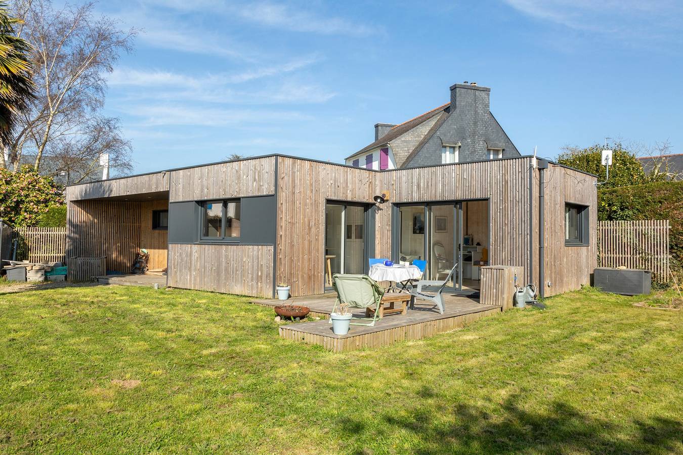 La Cabane – 15 Gehminuten vom Hafen und Strand entfernt in Combrit, Côte de Cornouaille
