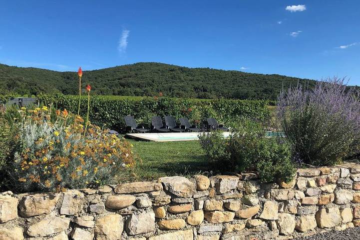 La Bastide Des Terriers gîte classé 4 * - piscine privée - Lagorce in Lagorce, Ardèche