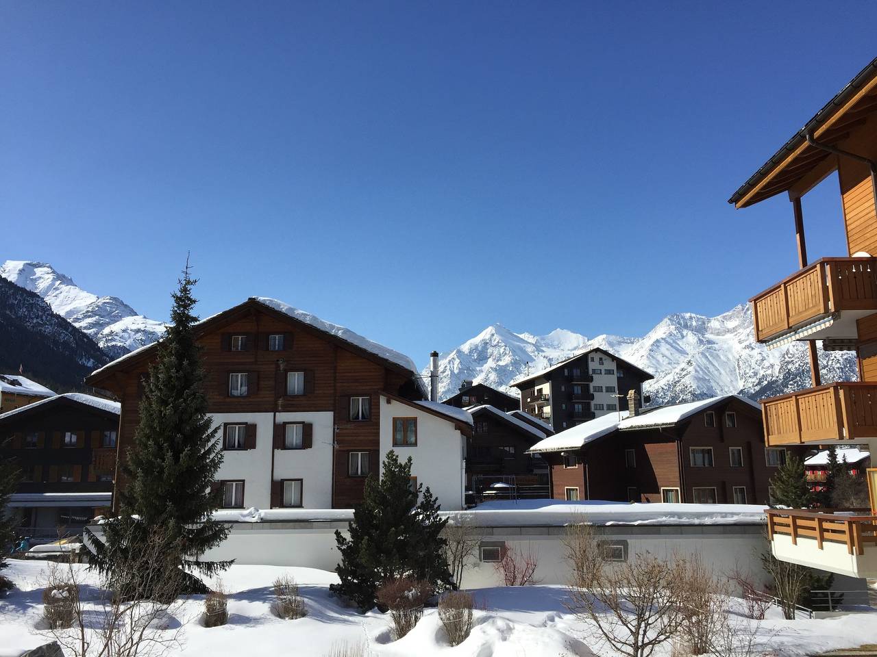 Ganze Ferienwohnung, Metropol A6 - 3-Bettwohnung in Grächen, Walliser Alpen