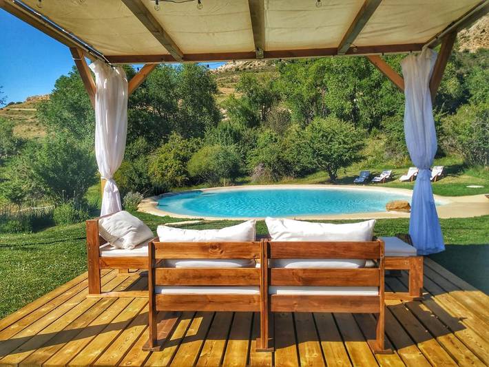 Casa rural para 4 personas, con Terraza además de Jardín y Piscina en Provincia de Teruel - 3