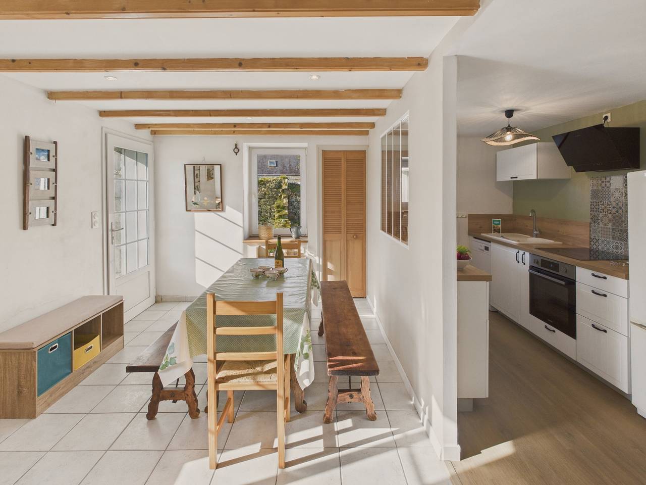 Agréable maison avec grand jardin pour 4 in Saint-Jean-Trolimon, Côte de Cornouaille