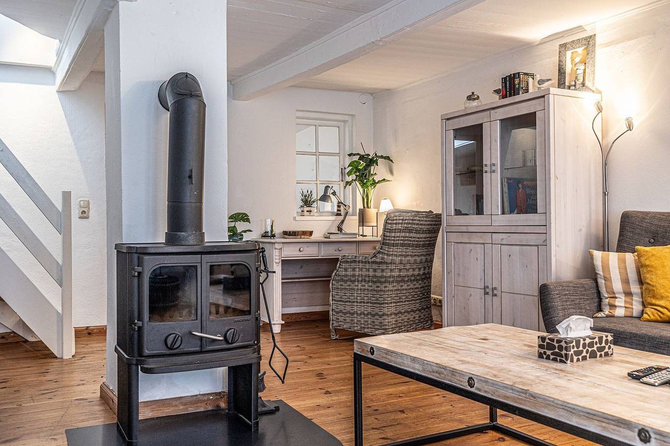 Käte-Lassen-Huus / uriges Häuschen auf 3 Ebenen mit Dachterrasse in Flensburg, Flensburger Förde