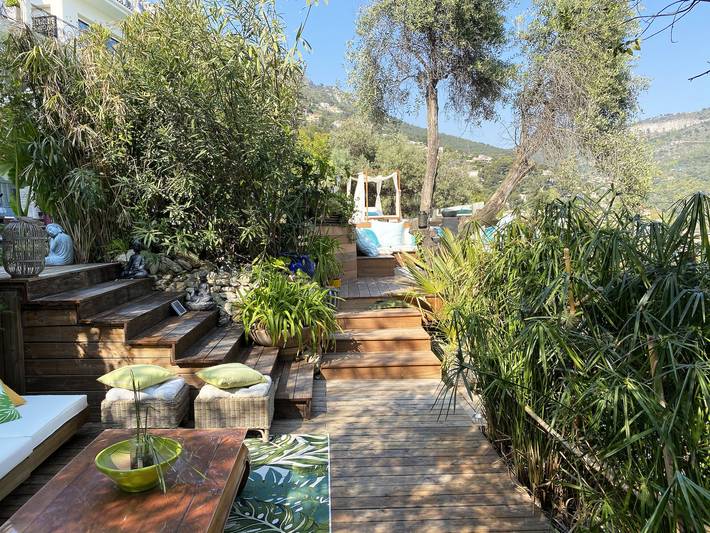 Ganzes Studio, Studio für 2 Personen mit Garten in Èze, Mittelmeerküste (Frankreich)