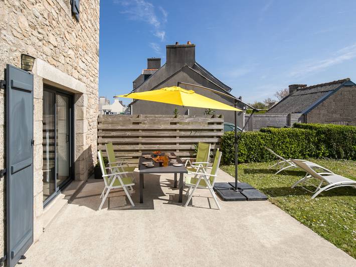 Location de vacances pour 4 personnes, avec terrasse et jardin à Plouescat - 4