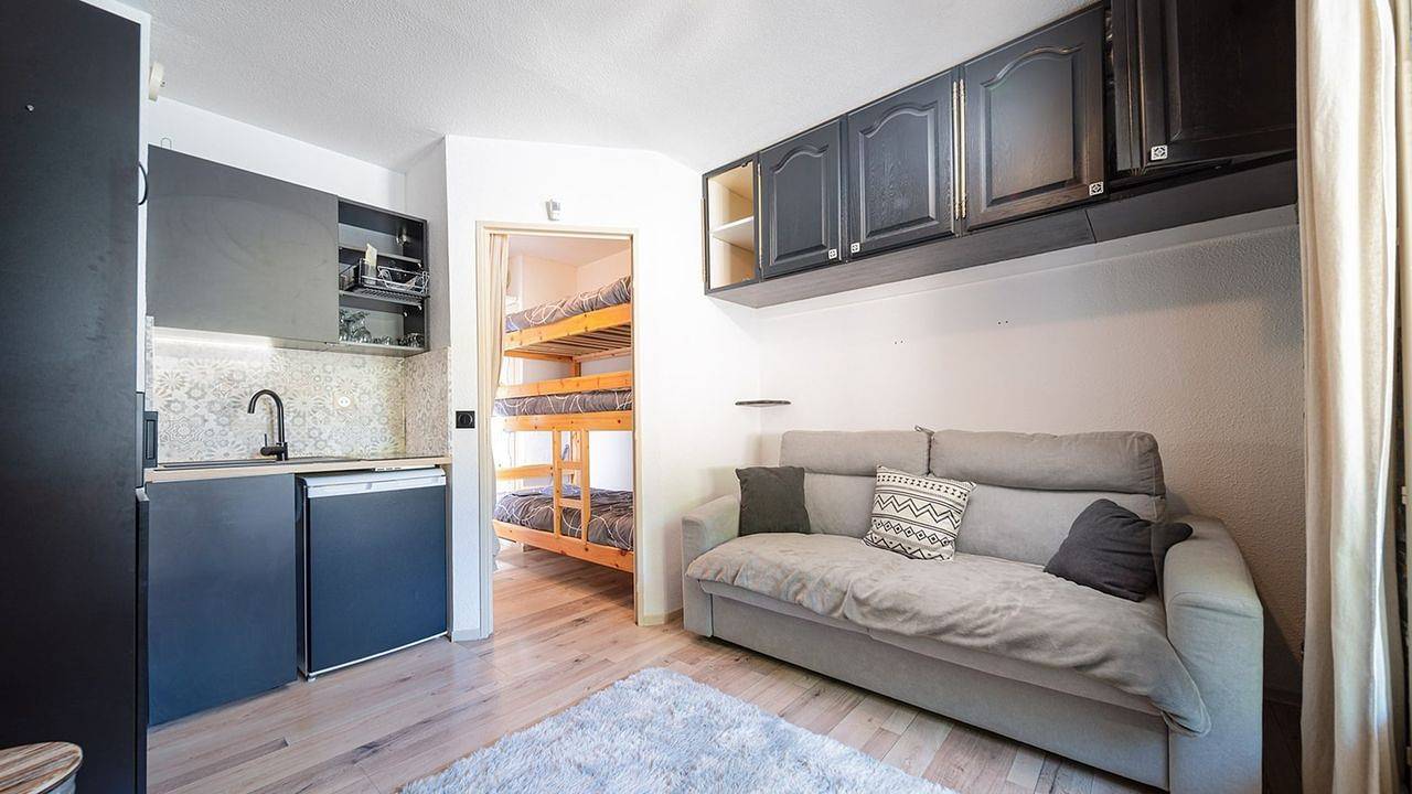 Apartamento vacacional entero, Ferienwohnung für 4 Personen (15 m²) in Allos in La Foux d'Allos, Allos