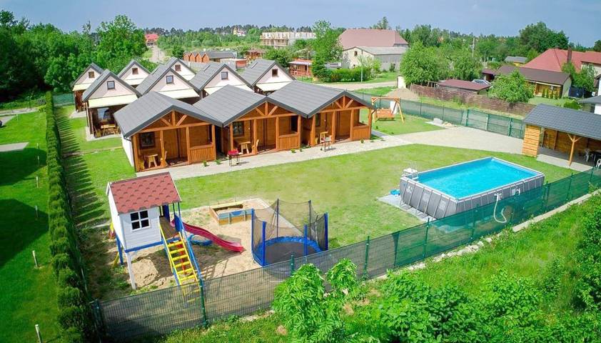 Domek letniskowy dla 5 osób, z Taras i Ogród oraz Basen w Gąski