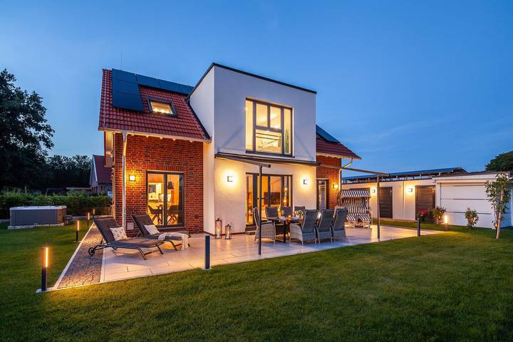 Ferienhaus für 8 Personen, mit Whirlpool und Garten sowie Sauna in Biendorf - 3