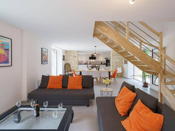 Location de vacances pour 6 personnes, avec jardin et terrasse à Plovan