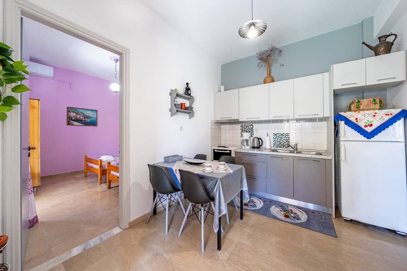 Hel lejlighed, Aglaia's 7th Branch A Apartment with Mountain View, Wi-Fi and Air Conditioning in Acharavi, Korfu