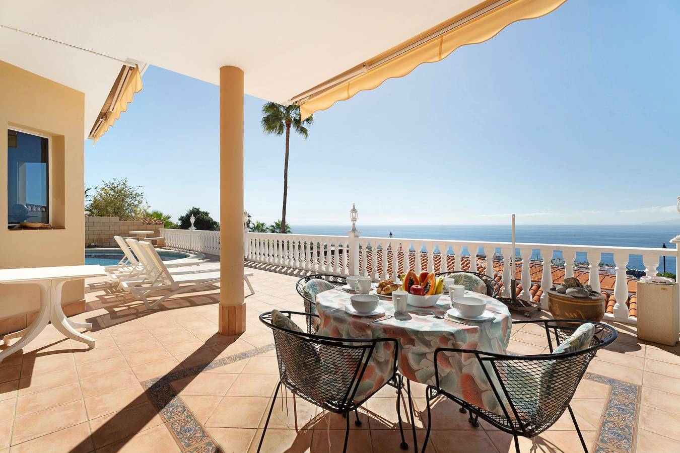 Villa för 6 Personer med trädgård in Santiago del Teide, Teneriffa södra
