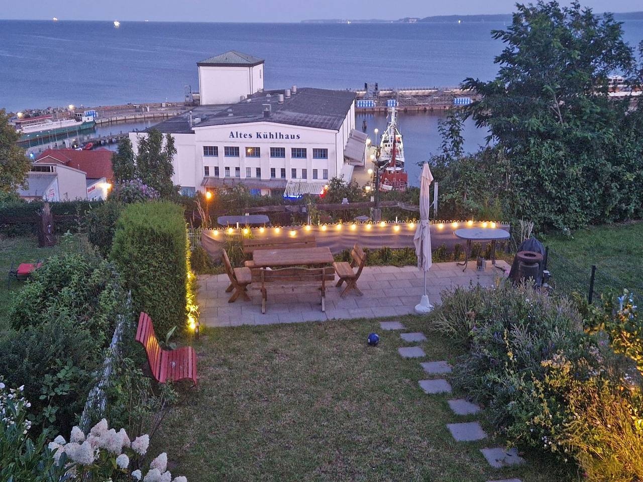 Haus Waterkant - in erster Reihe mit traumhaftem Meerblick in Sassnitz, Nationalpark Jasmund