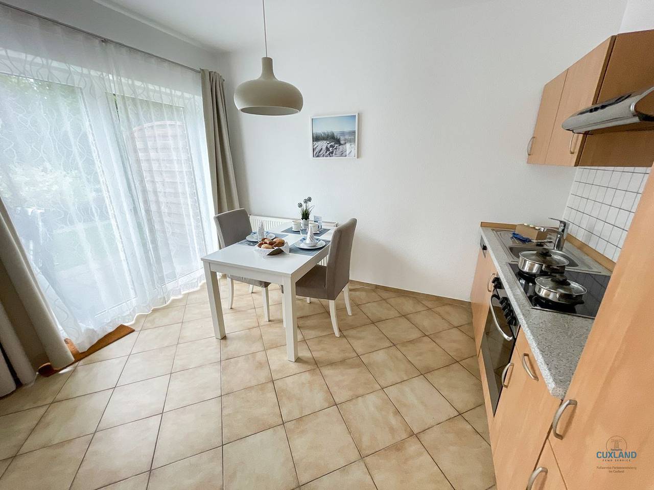 Ganze Wohnung, Residenz Grantz Wohnung 2 - gemütliches Apartment mit Terrasse in Sahlenburg, Cuxhaven