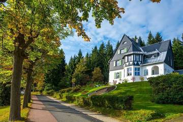 Ferienhaus für 4 Personen, mit Sauna und Garten, mit Haustier in Altenberg