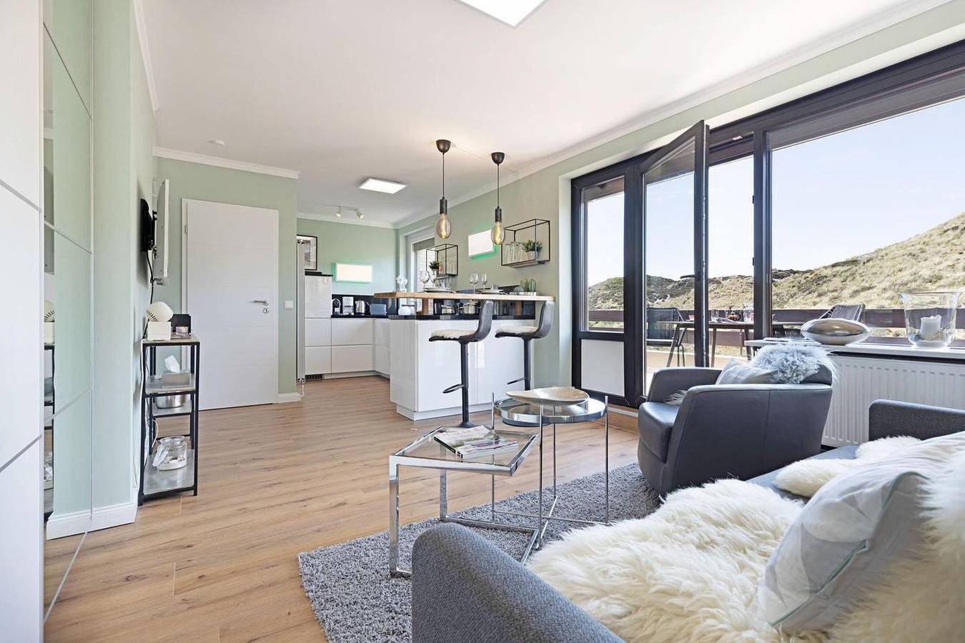 Apartamento entero, Komfortable Ferienwohnung Dünenloft mit Balkon in List auf Sylt mit Dünenblick in List (Sylt), Sylt