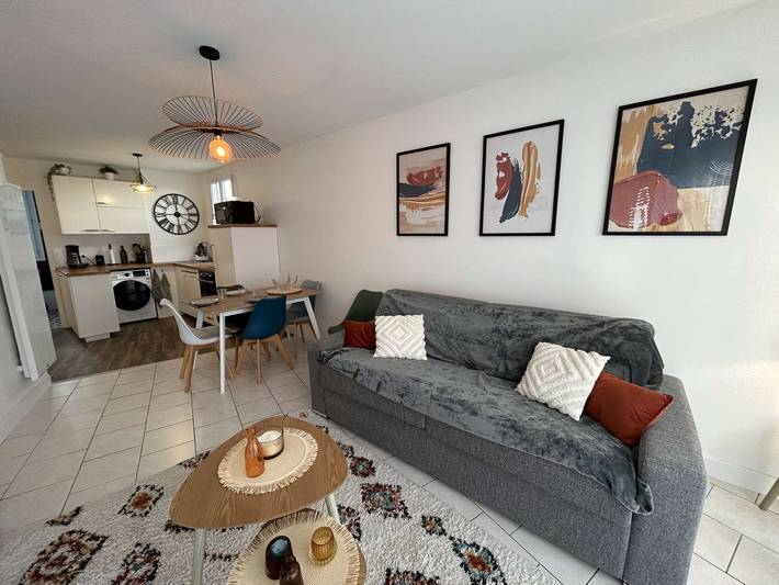 Apartamento de vacaciones para 4 personas, con balcón - 1