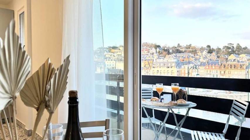 Gîte pour 5 personnes, avec balcon dans Gare de Trouville - Deauville - 2