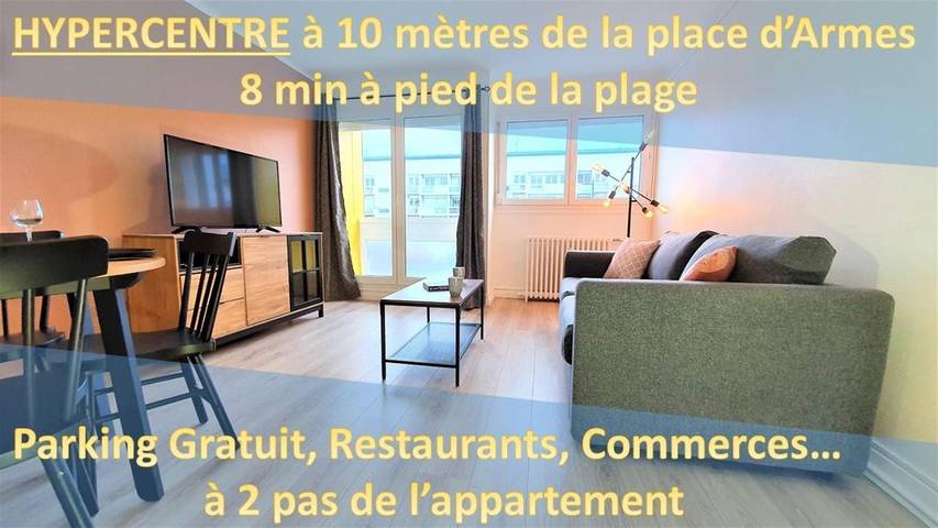 Appartement de vacances pour 4 personnes, avec balcon