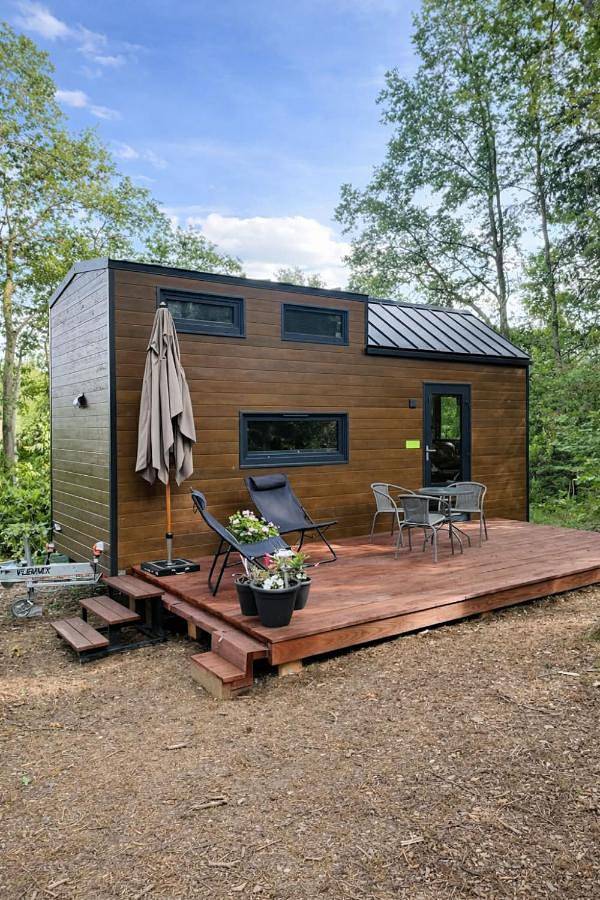 Maison de campagne pour 4 personnes, avec terrasse ainsi que piscine et jardin à Rochefort (Wallonie)