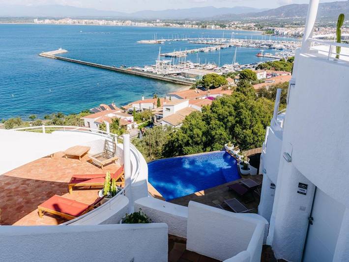 Studio für 2 Personen, mit Pool und Terrasse, mit Haustier in Roses - 4